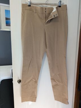 Banana Republic Sloan Fit Slacks Tan Sz 4